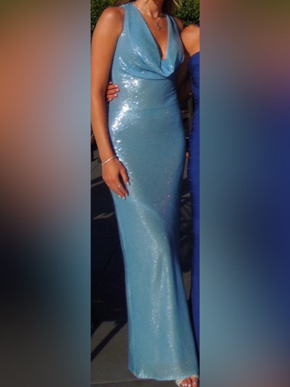 Maya Gown in Blue Sequin
Lovers and Friends